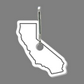 Zippy Clip & State of California Shaped Tag